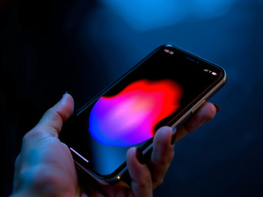 Thermal imaging of smartphone heat
